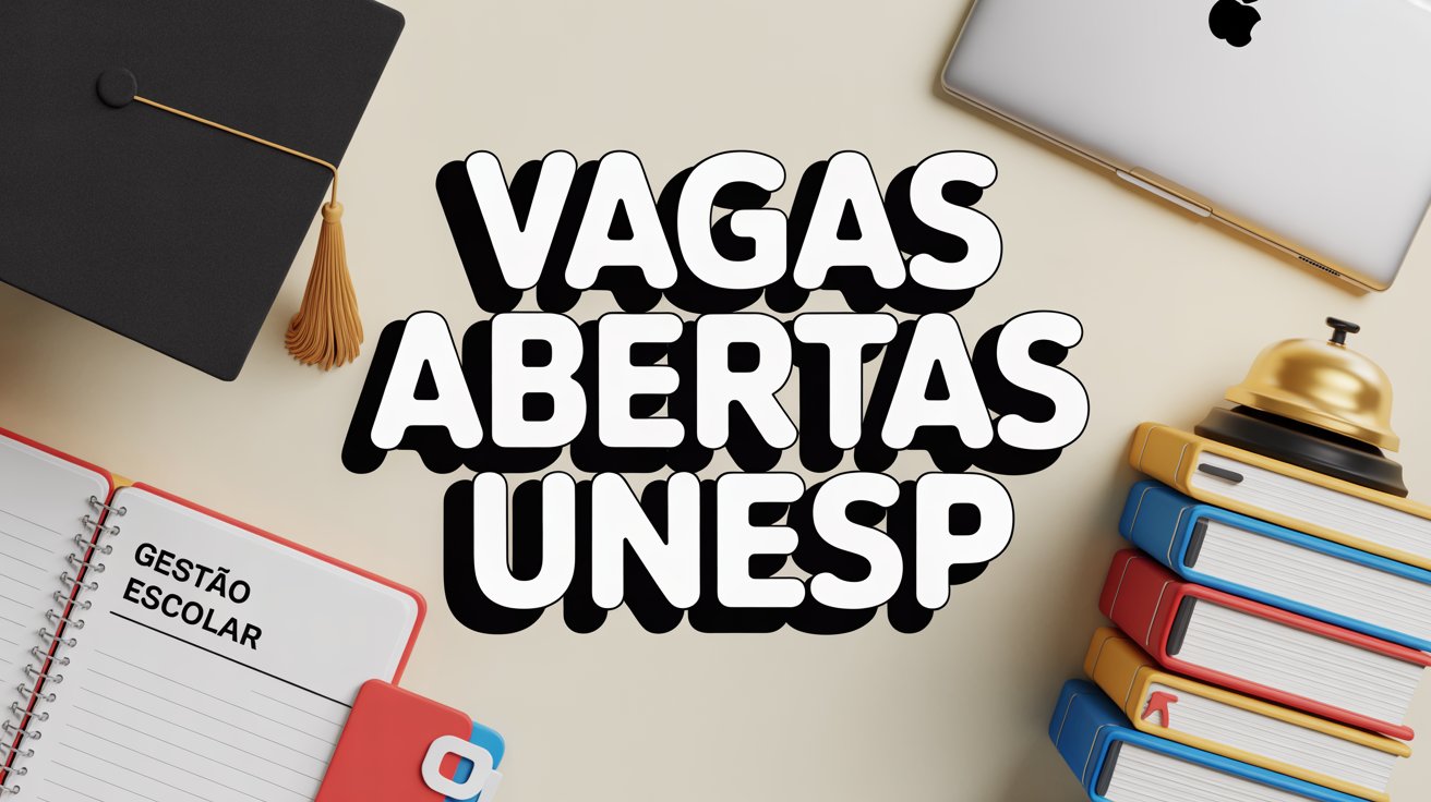 Procurando uma pós-graduação gratuita UNESP está com inscrições abertas para o curso de Especialização em Gestão Escolar EAD. Veja o edital!