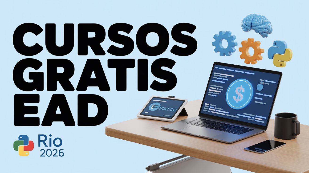 Vagas para IA, Python, Marketing Digital e mais na FAETEC. Cursos FIC e de qualificação profissional gratuitos e EAD com inscrições abertas!