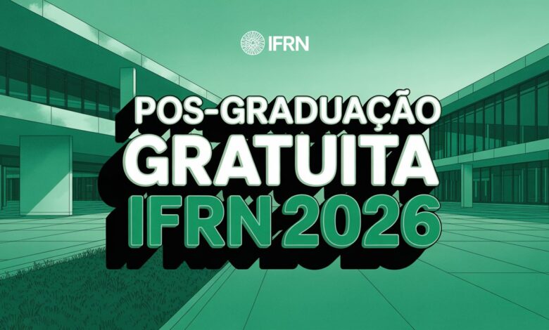 A nova seleção para especialização no IFRN em 2026 está chamando a atenção e pode ser a oportunidade que você esperava para crescer profissionalmente hoje.