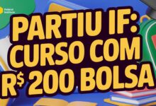 Esse curso preparatório gratuito Partiu IF com bolsa de R$ 200,00 está chamando a atenção e pode ser a oportunidade que seu filho esperava no IFSP!