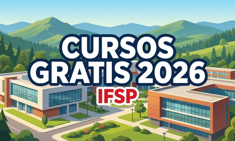 IFSP Campos do Jordão abre vagas para cursos de extensão gratuitos em 2026. Inscreva-se em inglês, libras, violão e finanças até 0103.