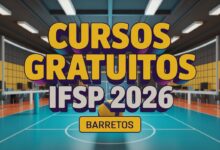 O IFSP Barretos está com inscrições abertas para cursos gratuitos de Extensão e TI! Essa é a oportunidade que você esperava para turbinar seu currículo!