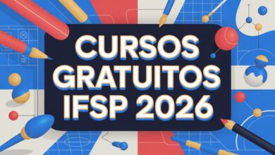 O IFSP Campus SP abriu vagas para cursos de extensão gratuitos 2026! Opções presenciais e EaD em Artes, Ciências e mais. Inscreva-se agora!