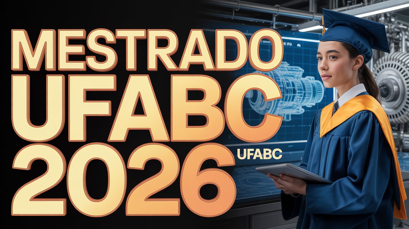 Oportunidade de Pós-Graduação gratuita em 2026 UFABC lança edital para o Mestrado em Engenharia Mecânica! Confira o edital e participe!