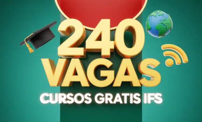 Oportunidade no IFS 240 vagas abertas para cursos gratuitos de Inglês, Espanhol e mais em EAD. Inscreva-se até 0302 e garanta sua vaga em 2026!
