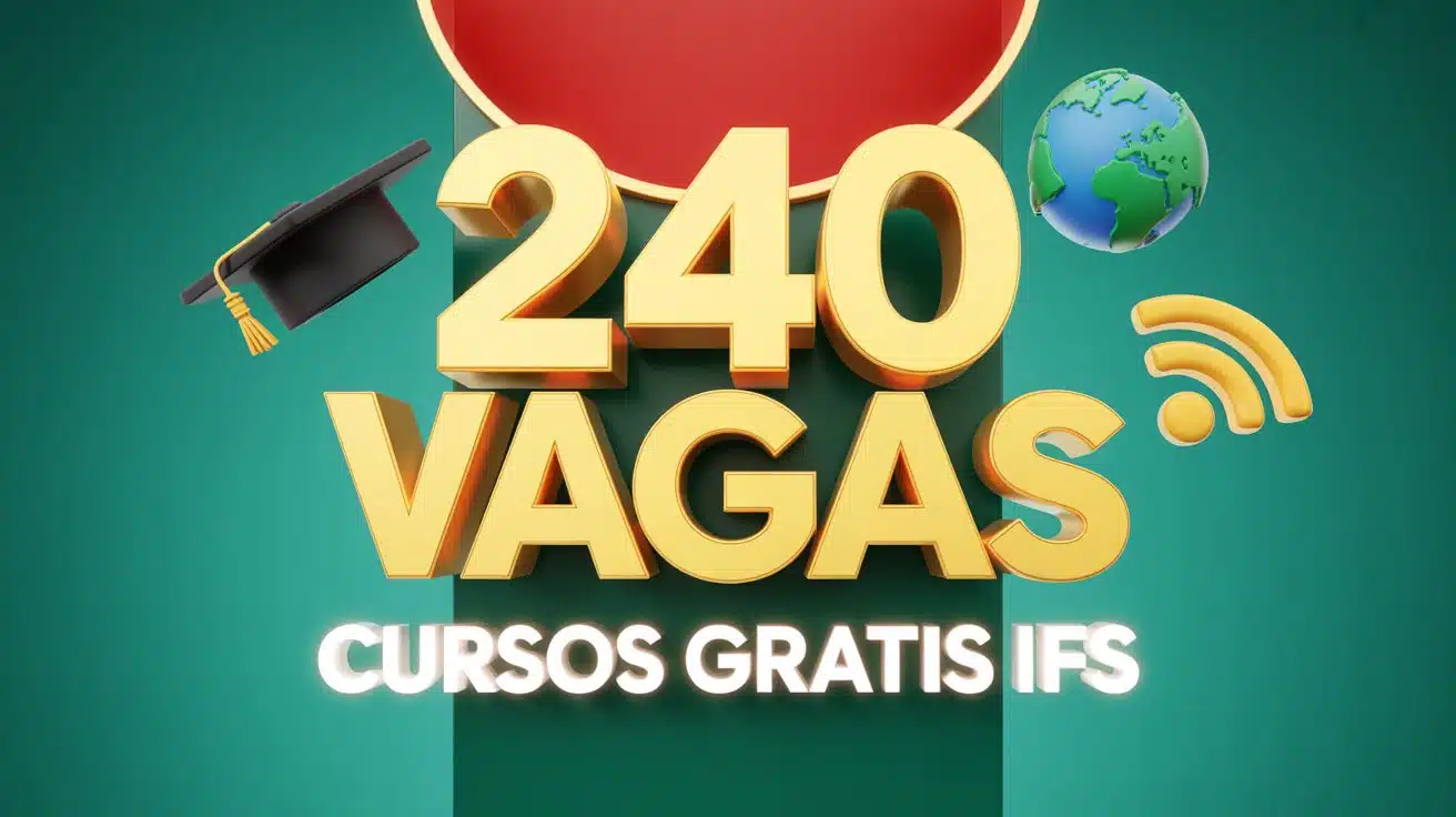Oportunidade no IFS 240 vagas abertas para cursos gratuitos de Inglês, Espanhol e mais em EAD. Inscreva-se até 0302 e garanta sua vaga em 2026!