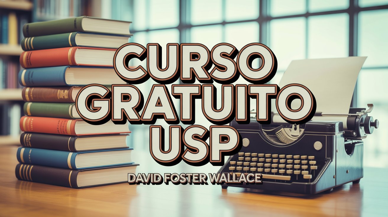 Participe do curso on-line da USP sobre David Foster Wallace. Inscrições até 2602 com seleção por sorteio. Veja como garantir sua vaga nesta formação.