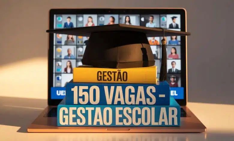 UEL abre 150 vagas para Especialização em Gestão Escolar EaD. Curso gratuito para educadores com polos no PR. Inscrições abertas até 0403.