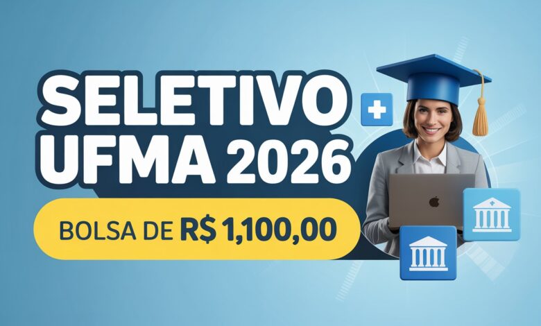 UFMA abre inscrições para mediadores pedagógigcos de Pós-Graduação EAD com bolsa mensal e atuação nos cursos de especialização em gestão!