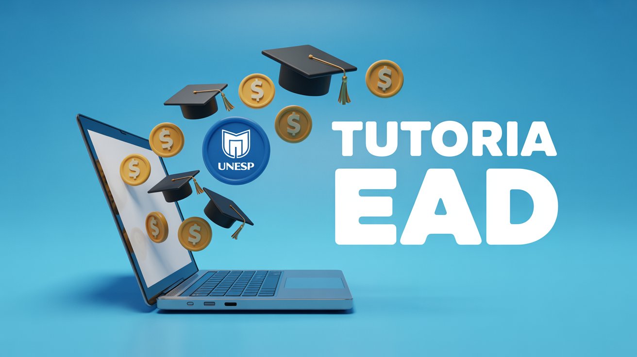 UNESP abre seleção para bolsistas UAB. Vagas de Tutor e Professor Formador em cursos EaD. Bolsas de até R$ 1.850. Inscrições até 2002.