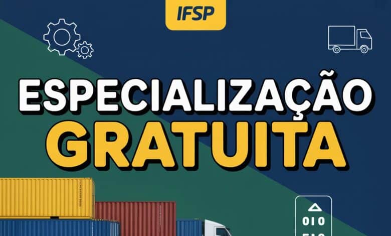 Buscando pós-graduação gratuita O IFSP abriu vagas para a especialização em Logística e Operações. Confira o edital e as informações aqui!