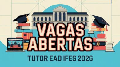 CEFORIFES abre seleção de tutores EaD e presenciais com bolsa de R$1.100. Inscrições até 31032026. Veja requisitos e como se inscrever.