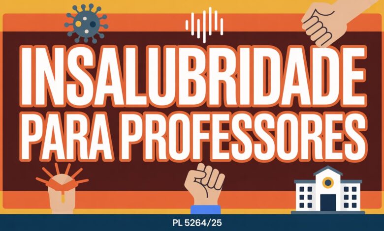 Câmara analisa projeto que reconhece os riscos da sala de aula e garante adicionais de insalubridade e periculosidade a professores da rede pública!