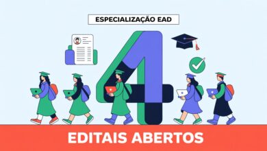 Especialização EaD em Universidades Federais IFRN, IFNMG, IFBA e UFRB lançam 625 vagas. Cursos em Alfabetização, Teatro e Inclusão. Confira!