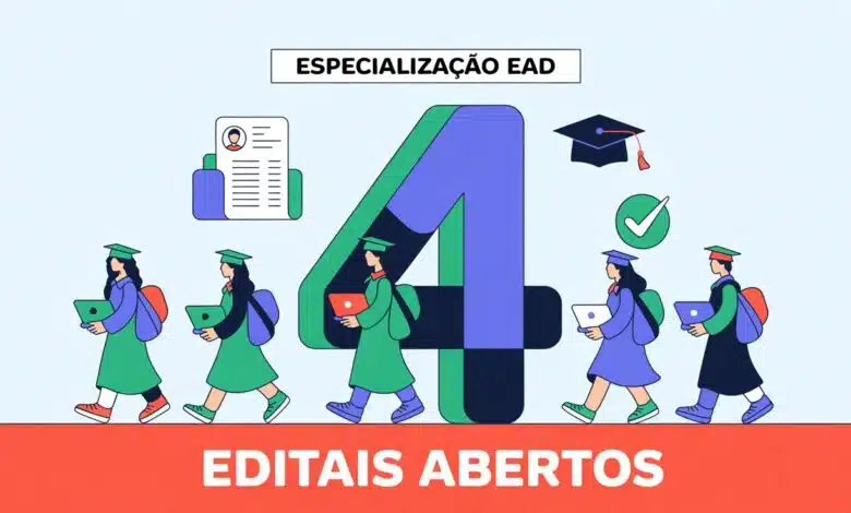 Especialização EaD em Universidades Federais IFRN, IFNMG, IFBA e UFRB lançam 625 vagas. Cursos em Alfabetização, Teatro e Inclusão. Confira!