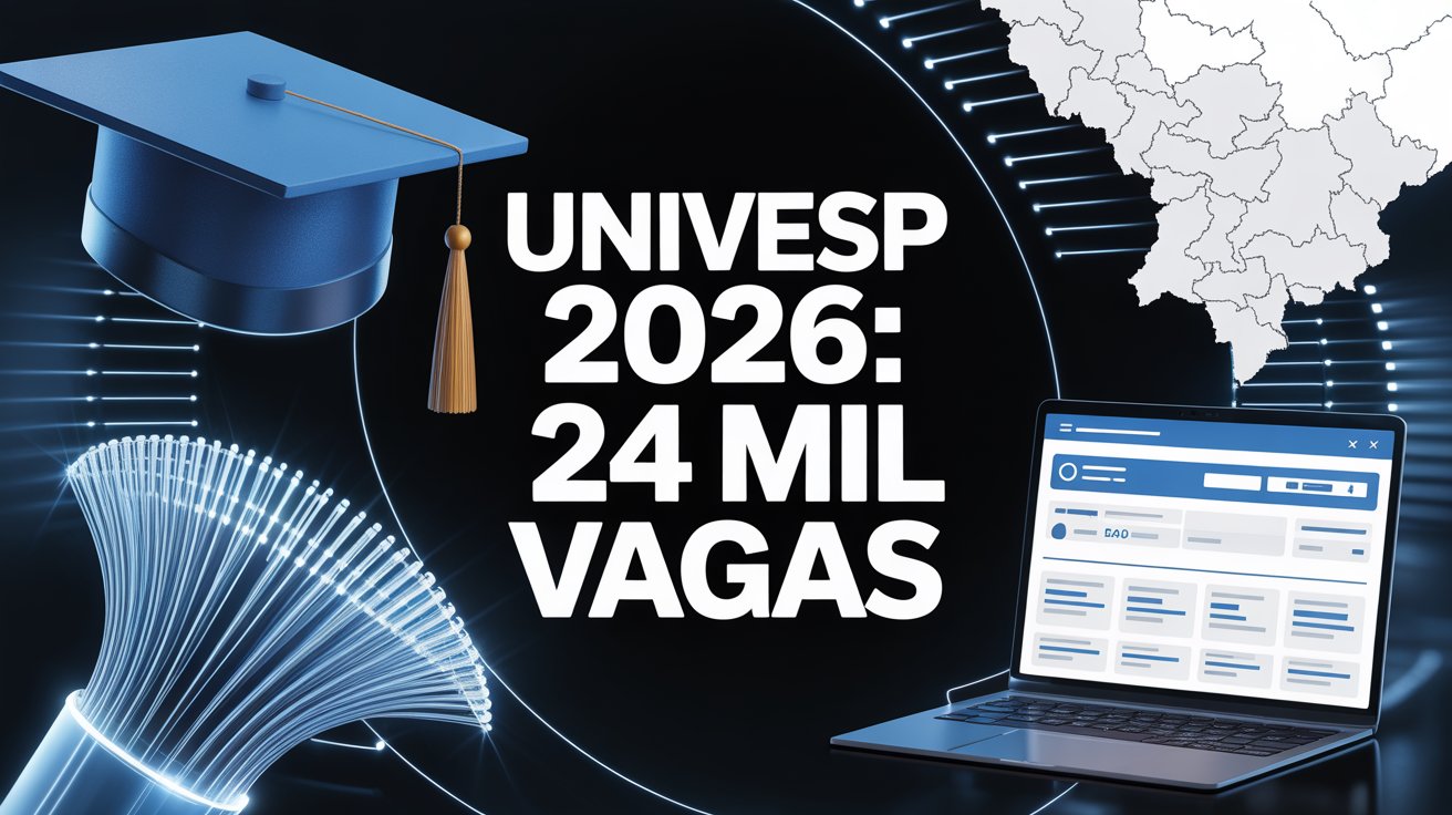 Garanta seu futuro com o Vestibular Univesp! Inscrições prorrogadas para os cursos de graduação gratuitos de alta qualidade e modalidade EaD!