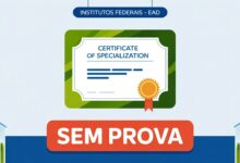 IFRN e IFNMG abrem 250 vagas para Pós-Graduação EaD 100% gratuita. Cursos de Alfabetização e Teatro sem prova objetiva. Inscreva-se até março!