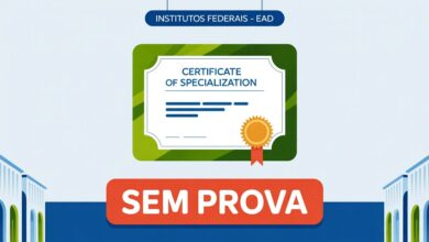 IFRN e IFNMG abrem 250 vagas para Pós-Graduação EaD 100% gratuita. Cursos de Alfabetização e Teatro sem prova objetiva. Inscreva-se até março!