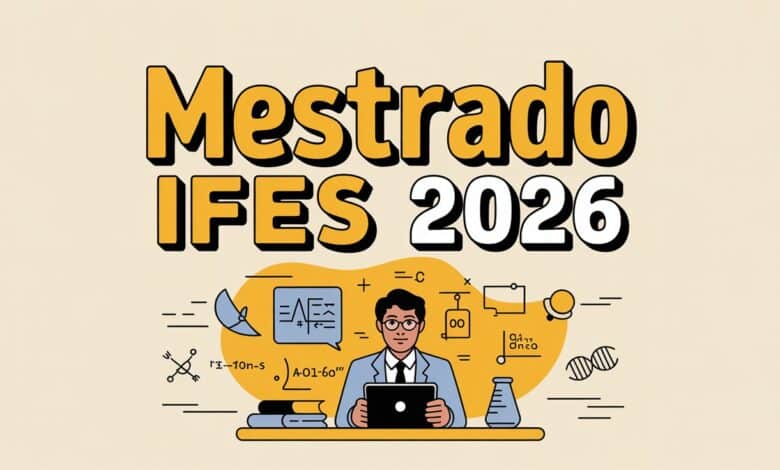 Inscrições abertas para o Mestrado Profissional do IFES! Vagas gratuitas em Educação em Ciências e Matemática para 2026. Saiba tudo aqui!