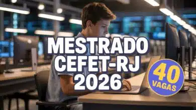 Inscrições abertas para o Mestrado em Ciência da Computação do CEFET-RJ! São 40 vagas para graduados de todas as áreas. Confira o edital aqui!
