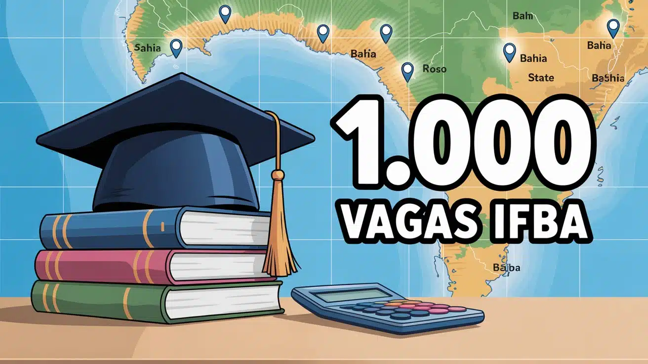 Inscrições abertas para o Partiu IF do IFBA! Com bolsa de R$ 200 e aulas grátis, esse é o curso preparatório que está chamando a atenção!