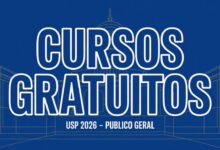 Quatro cursos gratuitos da USP com 625 vagas disponíveis em abril e maio de 2026. Sem exigência de graduação. Inscreva-se pelo Sistema Apolo agora!