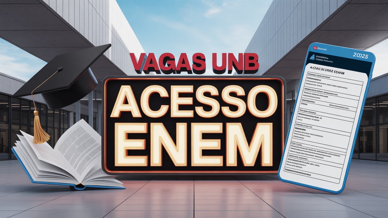 Quer estudar na UnB em 2026 O edital de acesso pelo Enem já saiu com vagas para diversos cursos de graduação gratuitos. Inscrições em 1303.