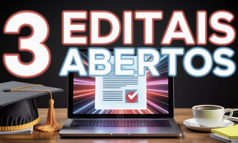 Quer fazer uma especialização gratuita Confira 3 editais abertos esta semana em instituições federais. Cursos voltados para Educação