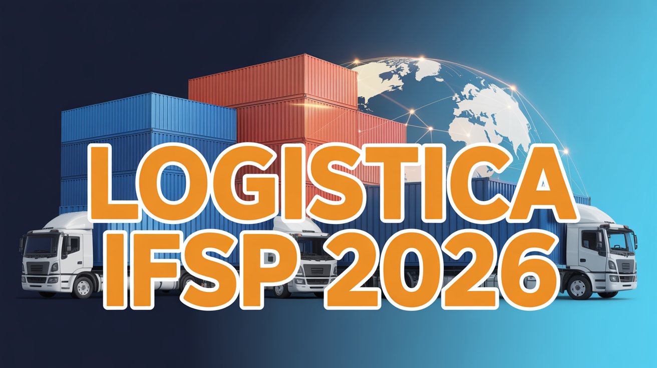 Quer uma Pós-Graduação gratuita O IFSP abriu vagas na Especialização em Logística para o segundo semestre de 2026. Veja como se inscrever!