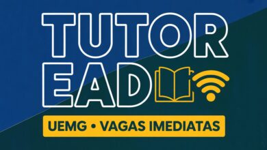 UABUEMG abre vagas para Tutor a Distância no curso de Educação Especial. Bolsa de R$ 1.100mês. Inscrições até 06042026.