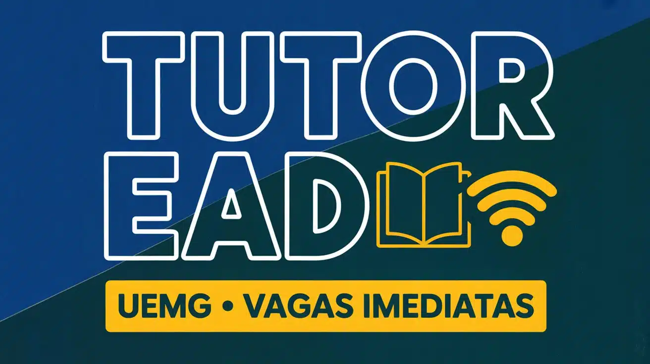 UABUEMG abre vagas para Tutor a Distância no curso de Educação Especial. Bolsa de R$ 1.100mês. Inscrições até 06042026.