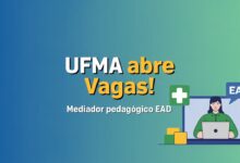 UFMA seleciona Mediadores Pedagógicos para especialização EaD em Saúde Digital no SUS. São 34 vagas com bolsa e atuação totalmente online.