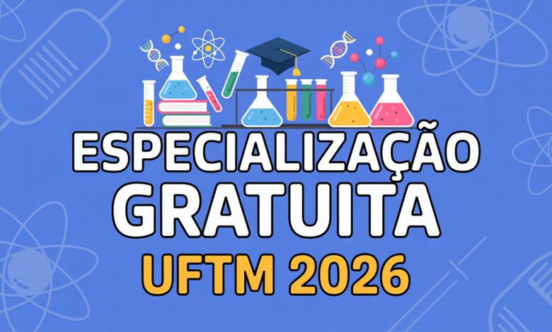UFTM abre inscrições para especialização gratuita Ciência É 10! em EaD. Saiba quem pode participar, como se inscrever e os prazos do edital 2026.