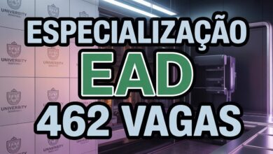 URCA abre 462 vagas em pós-graduação EaD gratuita. Inscrições abertas para Gestão Escolar e Direito Administrativo. Confira prazos e requisitos aqui!