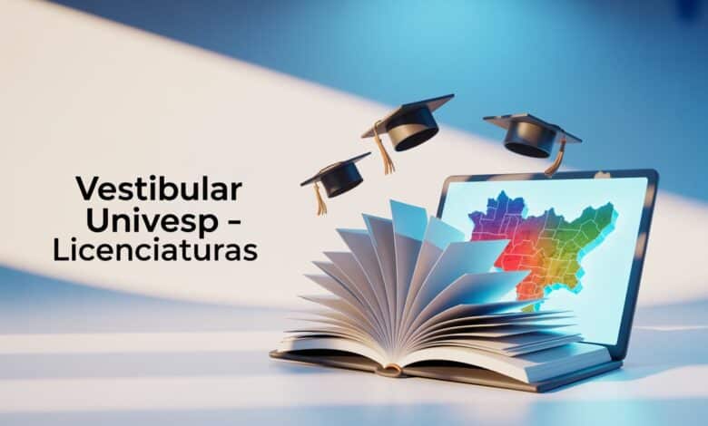 Vestibular Univesp 2026 Últimos dias para se inscrever nas licenciaturas EaD gratuitas. Faça Pedagogia, Letras ou Matemática no seu estado.