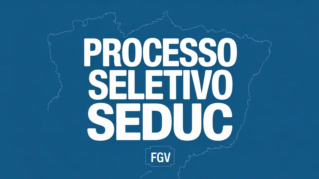 A SEDUC SP confirmou a FGV como banca do PSS 2026 para professores temporários da Formação Técnica. Confira cronograma!