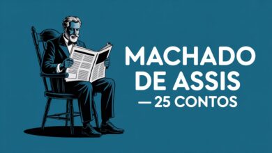 A coletânea 25 Contos de Machado de Assis está de graça no MEC Livros. 256 páginas com A Cartomante, Missa do Galo, entre outros!