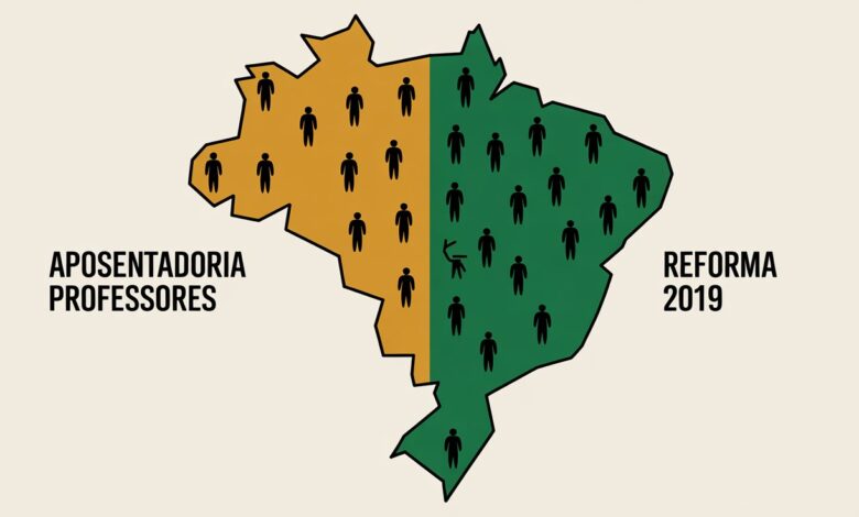 Como funciona a aposentadoria de professores efetivos em cada estado do Brasil? Guia completo com regras, idades mínimas e regras de transição por região.