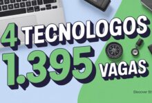 Computação com 645 vagas, Segurança com 350, Turismo com 250 e Design com 150 os 4 tecnólogos EAD gratuitos do CEDERJ. Inscrições até 1705.