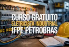 Curso gratuito de Eletricista Industrial no IFPE Recife com 360h e bolsa mensal. Programa Autonomia e Renda Petrobras.