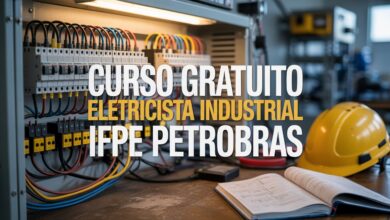Curso gratuito de Eletricista Industrial no IFPE Recife com 360h e bolsa mensal. Programa Autonomia e Renda Petrobras.