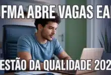 Edital 072026 da UFMA oferece vagas remanescentes no Tecnólogo em Gestão da Qualidade a distância em 6 polos do Maranhão.