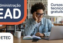 Estude Administração de graça! O Vestibulinho ETEC 2026 oferece 960 vagas para o curso técnico EAD. Veja o edital e como se inscrever aqui!