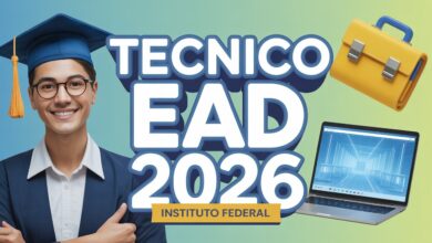 IFMA abre inscrições para os cursos técnicos gratuitos via EAD! Vagas em Administração, Turismo, Informática e Mais. Confira o edital aqui!