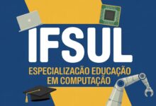 IFSul Pelotas abre 30 vagas para especialização gratuita em Educação em Computação. Inscrições de 08 a 30 de abril de 2026. Confira!