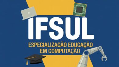 IFSul Pelotas abre 30 vagas para especialização gratuita em Educação em Computação. Inscrições de 08 a 30 de abril de 2026. Confira!