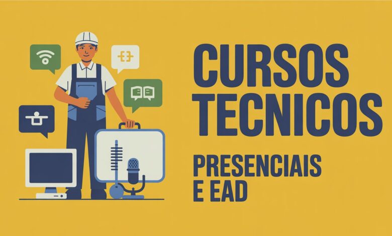 Ifes abre 884 vagas gratuitas em cursos técnicos no Espírito Santo. Seleção por análise de histórico, sem prova. Inscrições até 3004. Confira