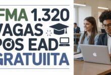 O IFMA Campus São Raimundo abre 1.320 vagas em especializações EaD gratuitas em 2026. Inscrições até 24 de abril.