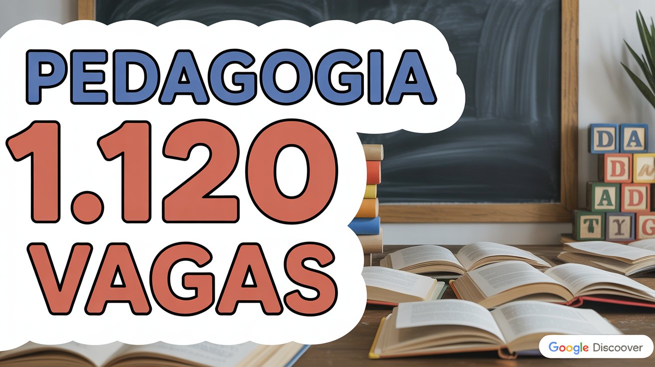Pedagogia é o curso com mais vagas no CEDERJ 20262 são 1.120 gratuitas em 3 universidades e 32 polos. Inscrições abertas até 17 de maio.