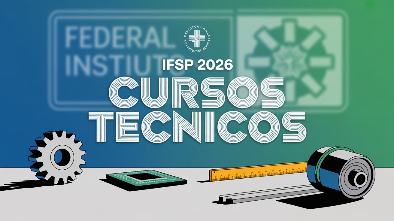Processo Seletivo IFSP Edital publicado com centenas de vagas em cursos técnicos gratuitos. Veja como se inscrever e garanta sua vaga!